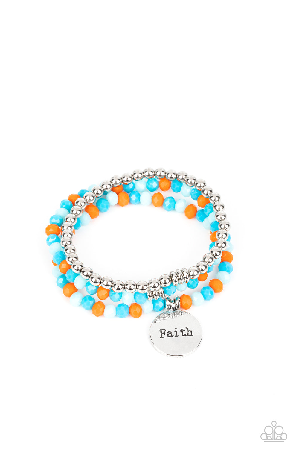 Fashionable Faith - multi - Paparazzi bracelet