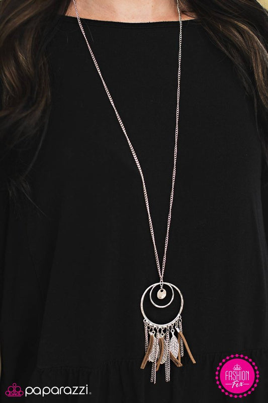 Fearless Dreamer - brown - Paparazzi necklace
