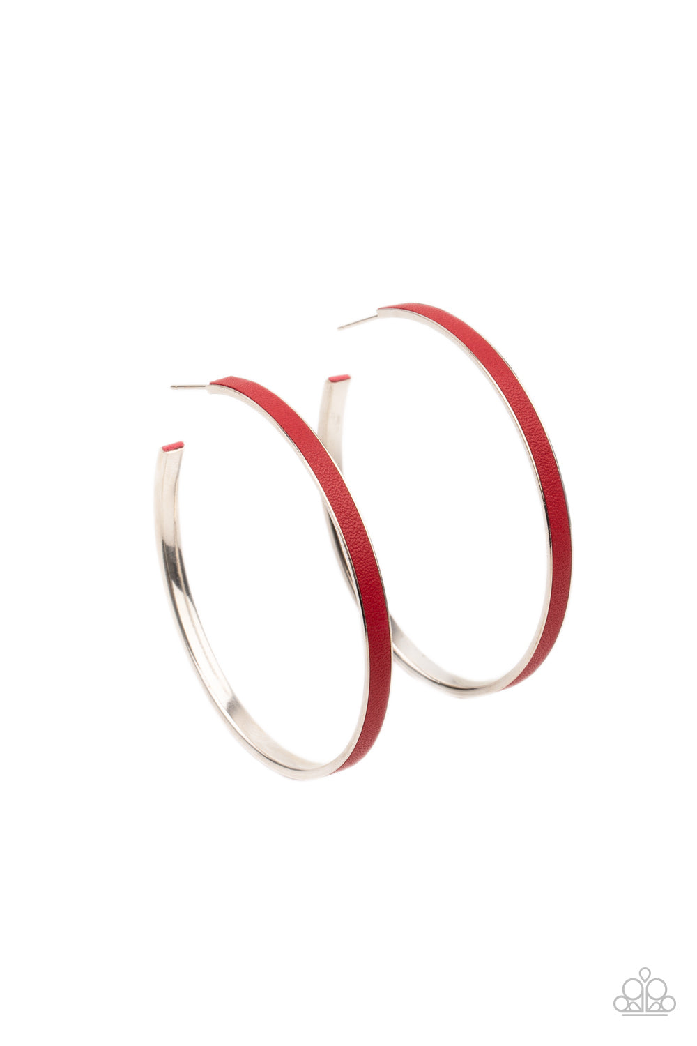 Fearless Flavor - red - Paparazzi earrings