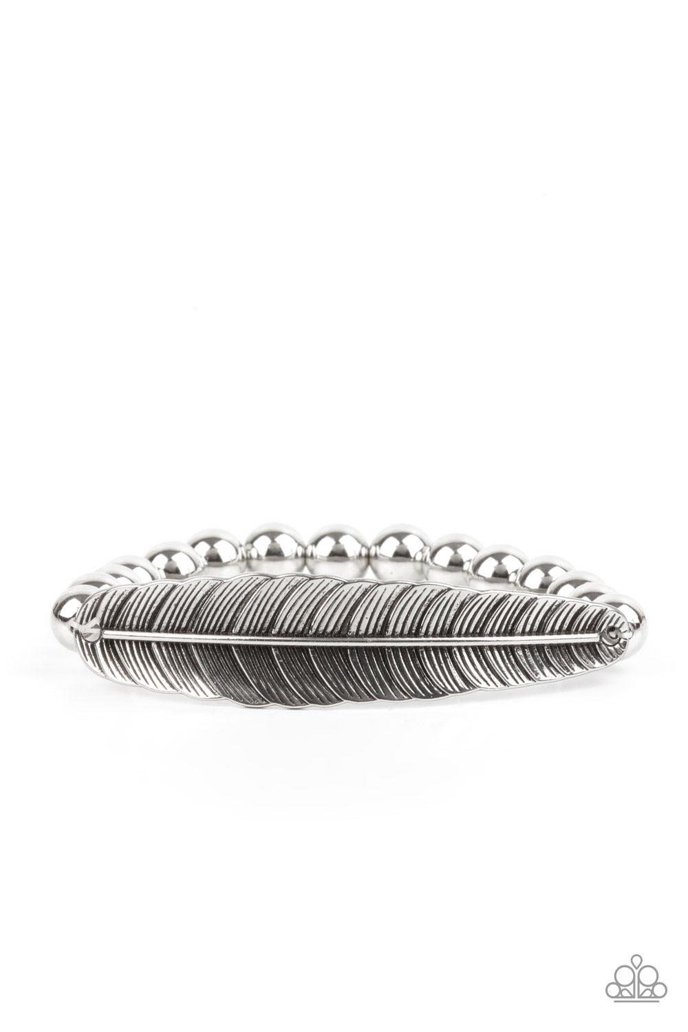 Featherlight Fashion - silver - Paparazzi bracelet