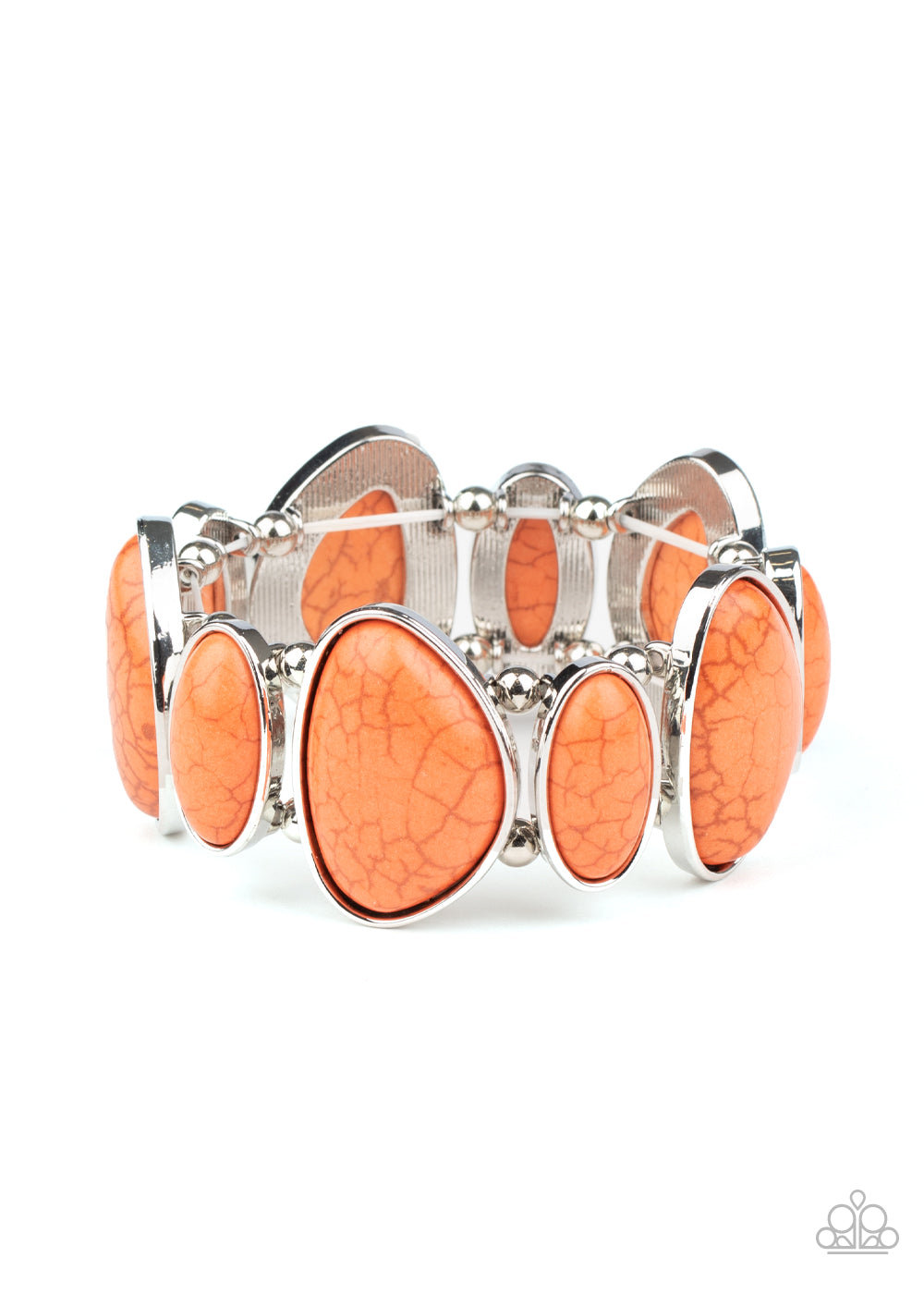 Feel At HOMESTEAD - orange - Paparazzi bracelet