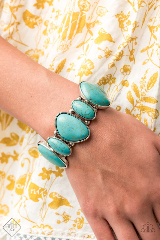 Feel At Homestead-blue-Paparazzi bracelet