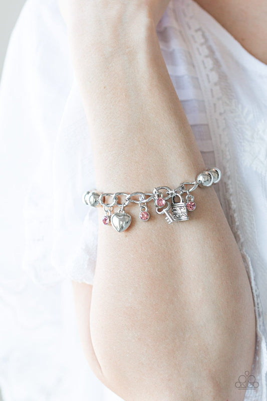 Feelin Flirtatious - pink - Paparazzi bracelet