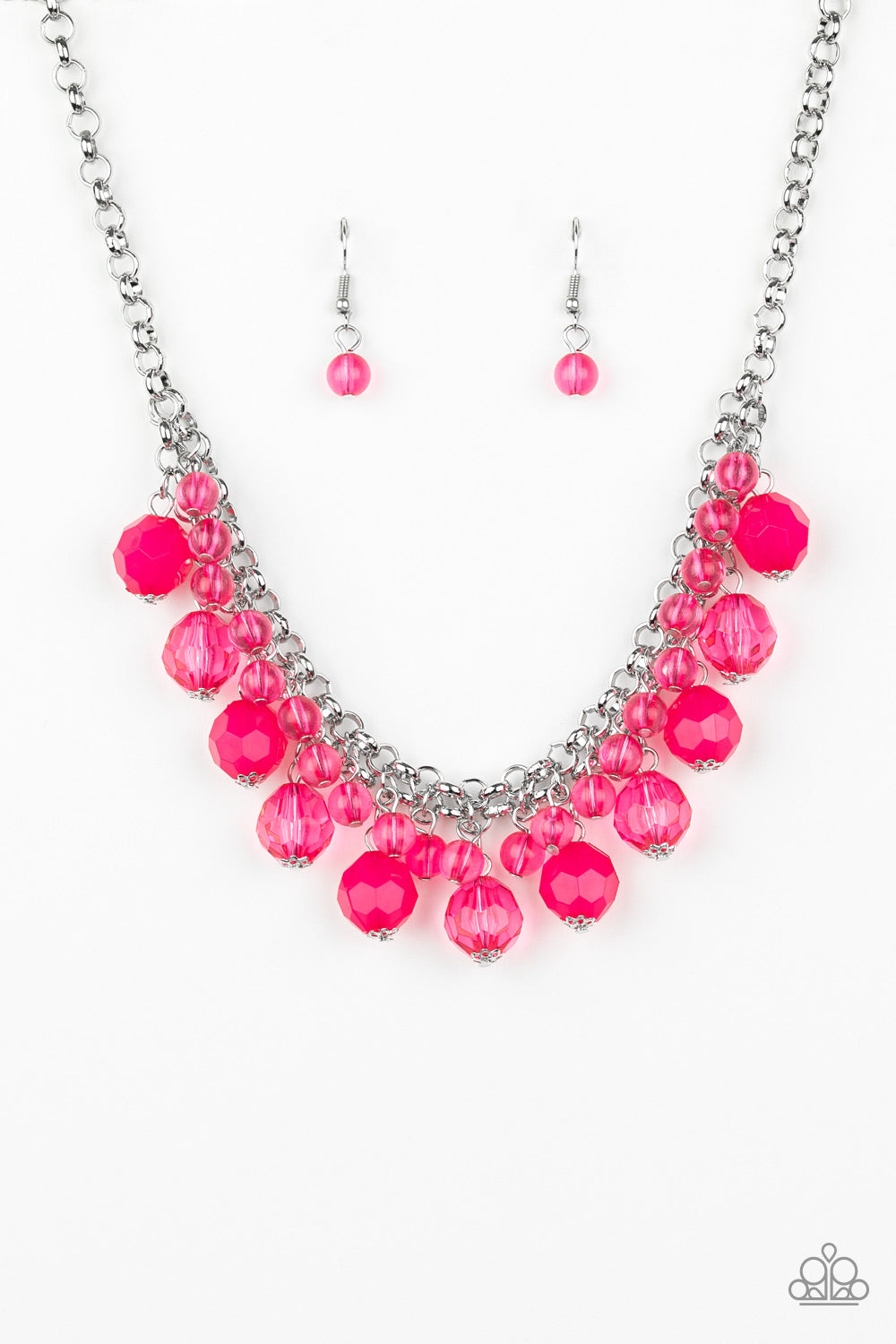 Fiesta Fabulous - pink - Paparazzi necklace