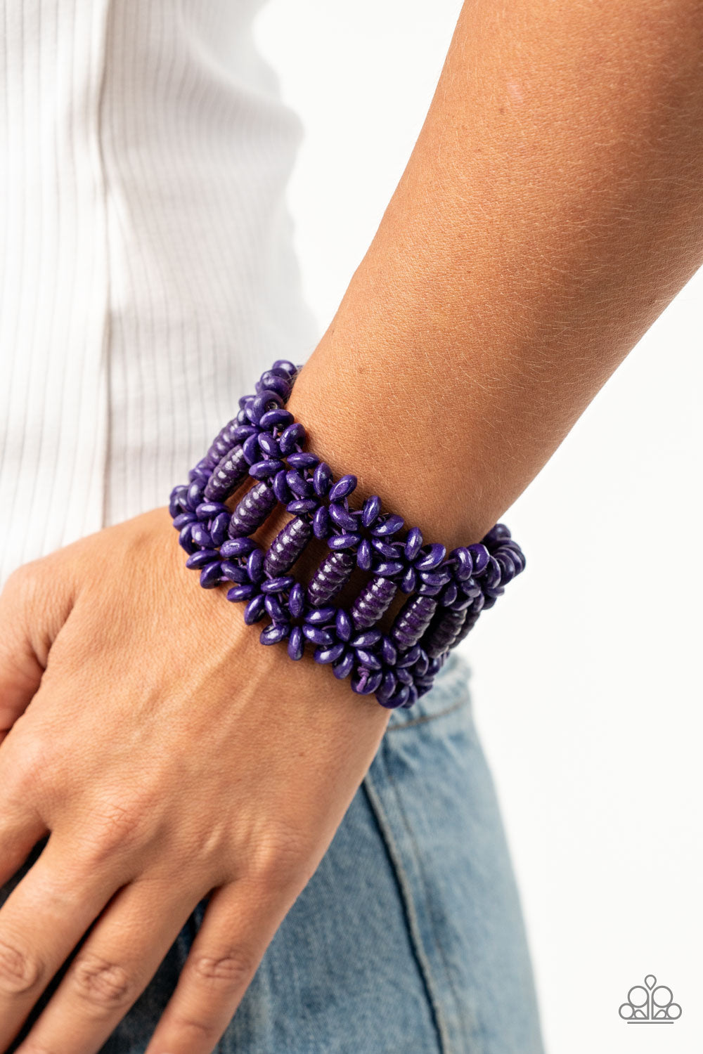 Fiji Flavor - purple - Paparazzi bracelet