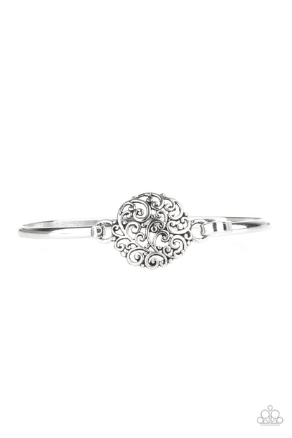 Filigree Fiesta - silver - Paparazzi bracelet