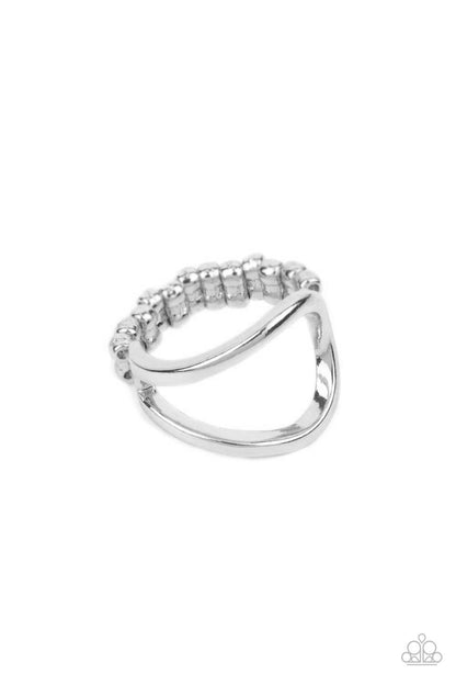 Fill The Gap - silver - Paparazzi ring