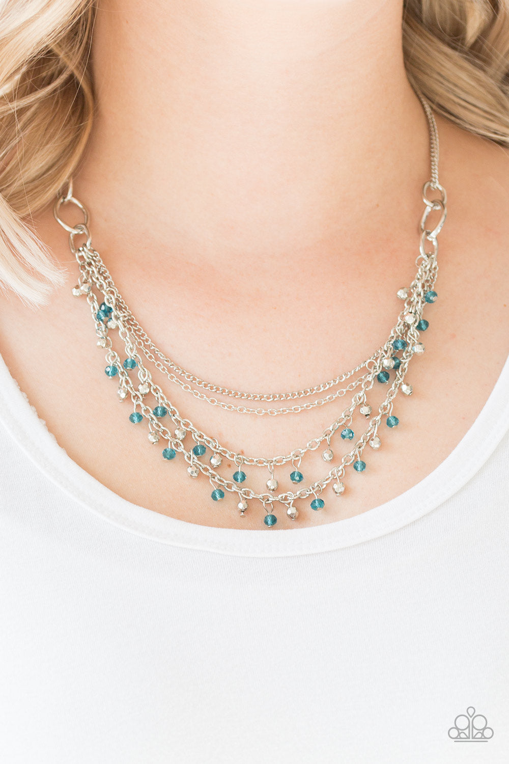 Financially Fabulous - blue - Paparazzi necklace