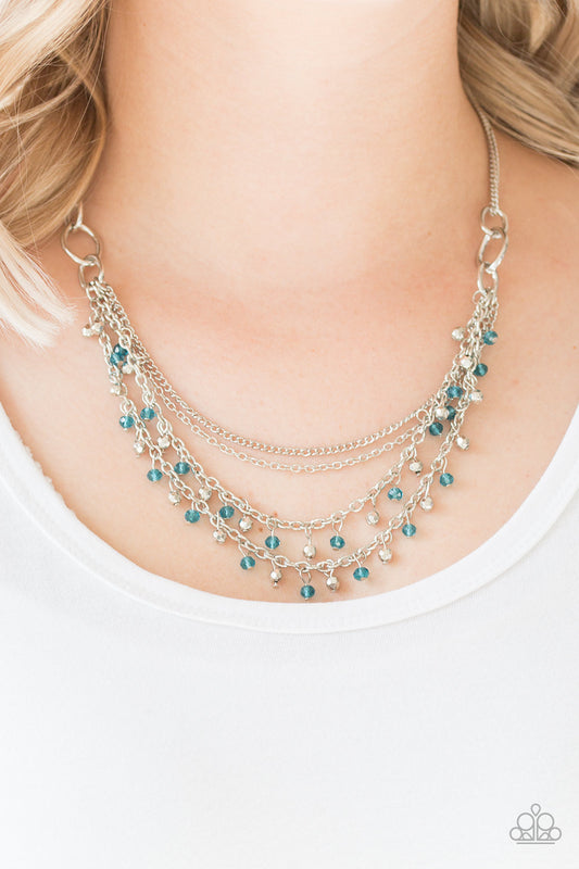 Financially Fabulous - blue - Paparazzi necklace