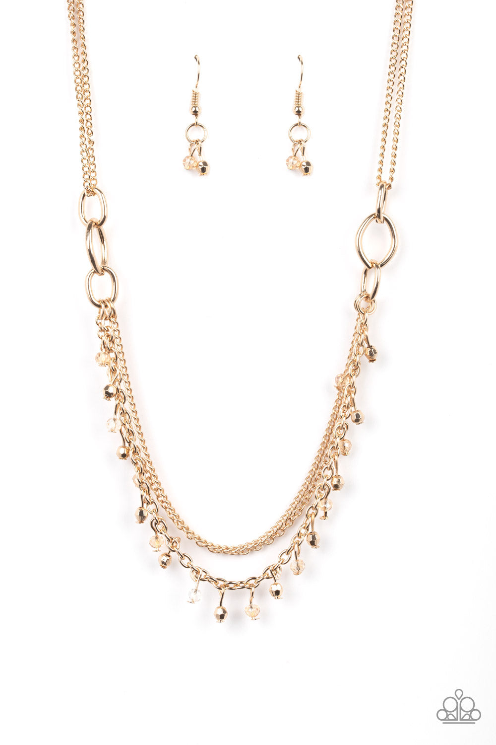 Financially Fabulous - gold - Paparazzi necklace