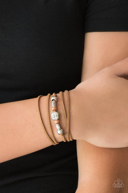 Find Your Way-brown-Paparazzi bracelet