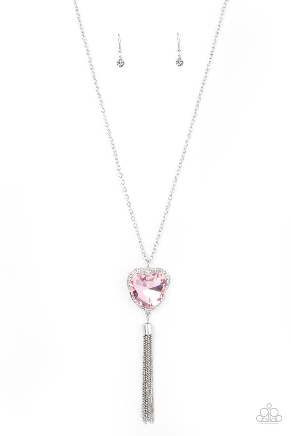 Finding My Forever - pink - Paparazzi necklace