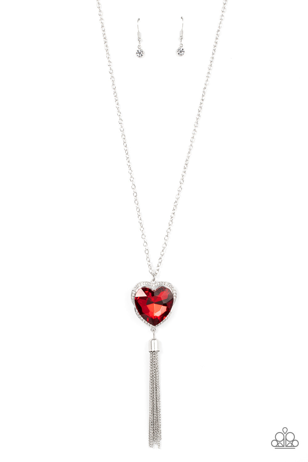 Finding My Forever - red - Paparazzi necklace