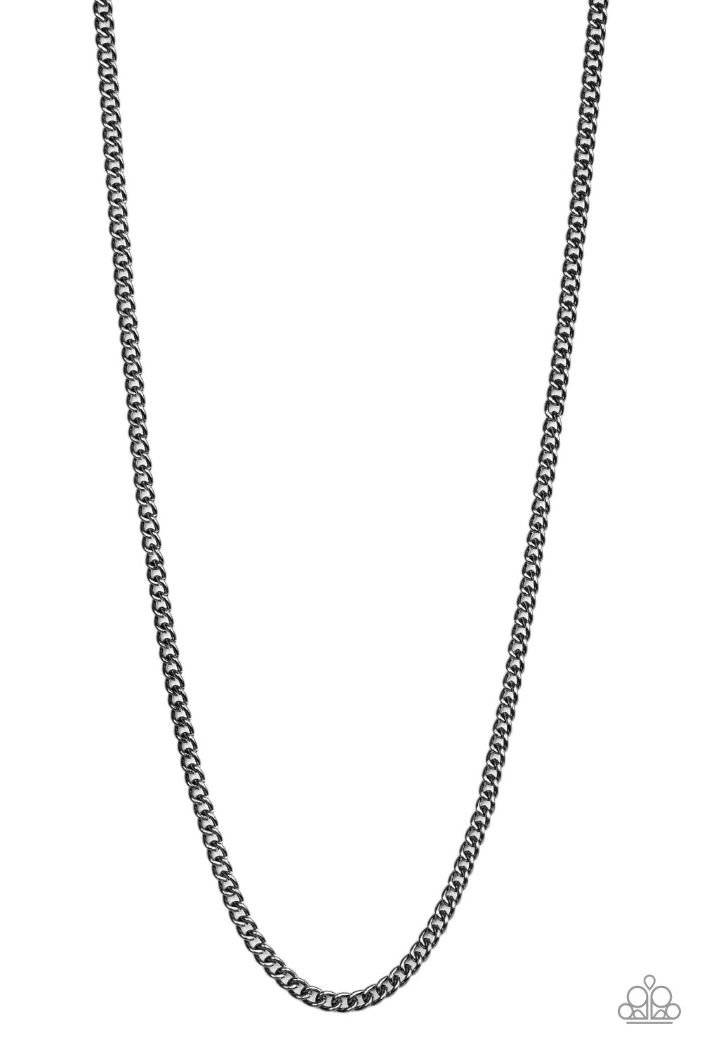 First Rule of Fight Club - black - Paparazzi MENS necklace