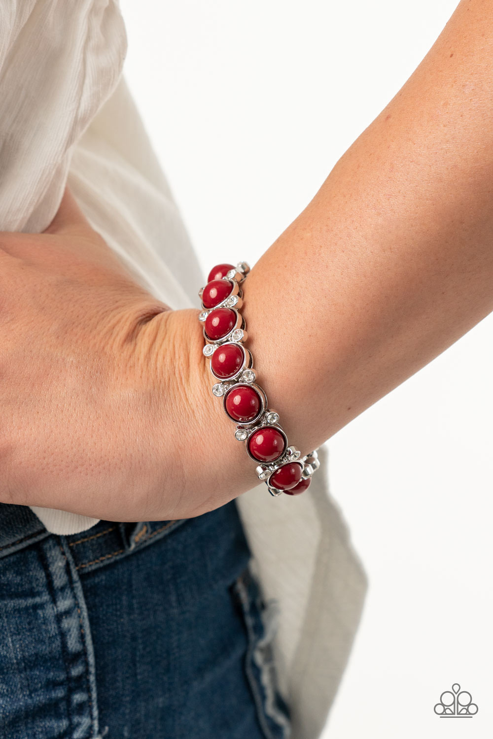 Flamboyantly Fruity - red - Paparazzi bracelet