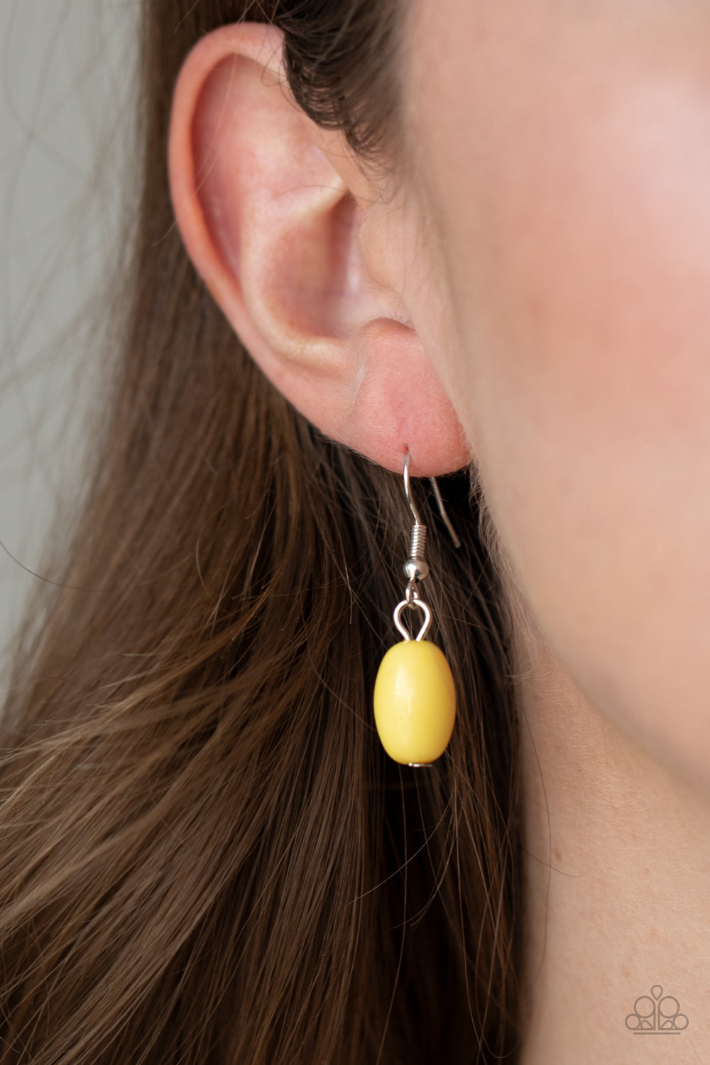 Flamingo Flamboyance - yellow - Paparazzi necklace