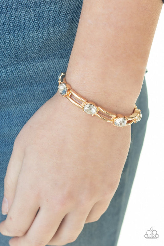 Flash or Credit-gold-Paparazzi bracelet