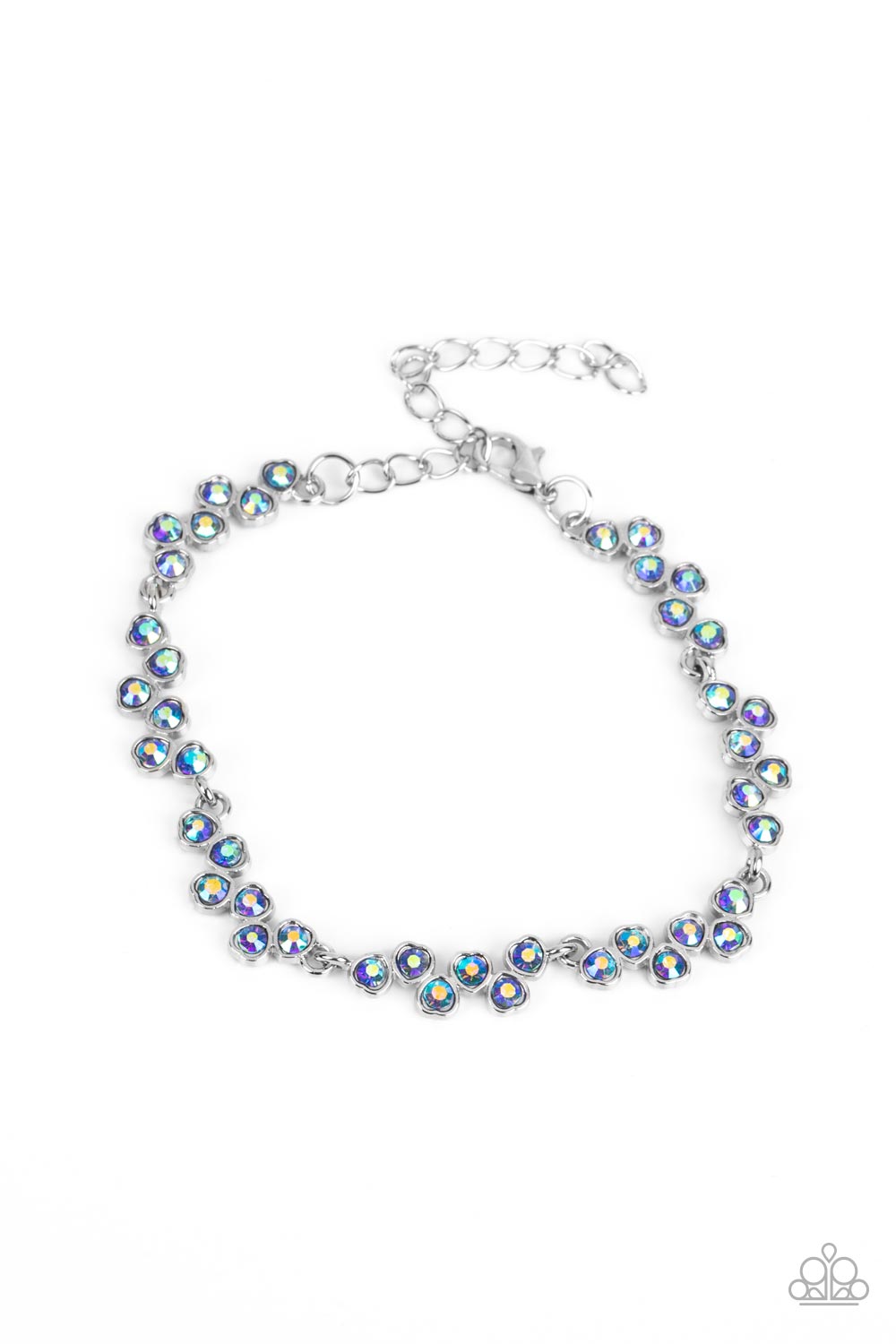 Flatter Yourself - blue - Paparazzi bracelet
