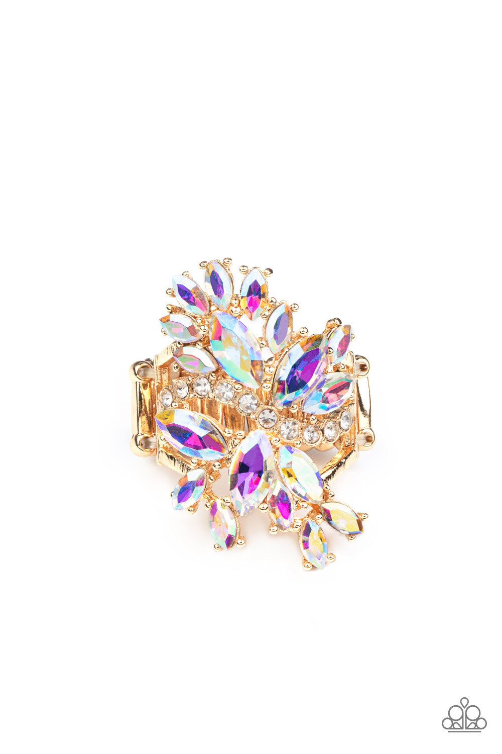 Flauntable Flare - multi - Paparazzi ring