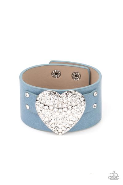 Flauntable Flirt - blue - Paparazzi bracelet