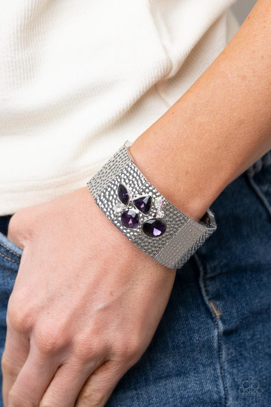 Flickering Fortune - purple - Paparazzi bracelet