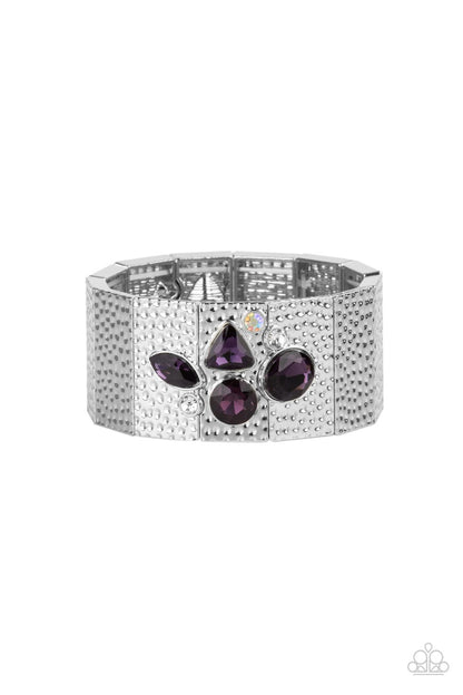 Flickering Fortune - purple - Paparazzi bracelet