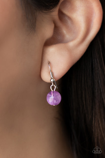 Flirtatiously Fruity - purple - Paparazzi necklace