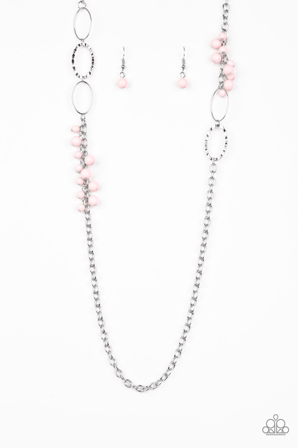 Flirty Foxtrot - pink - Paparazzi necklace