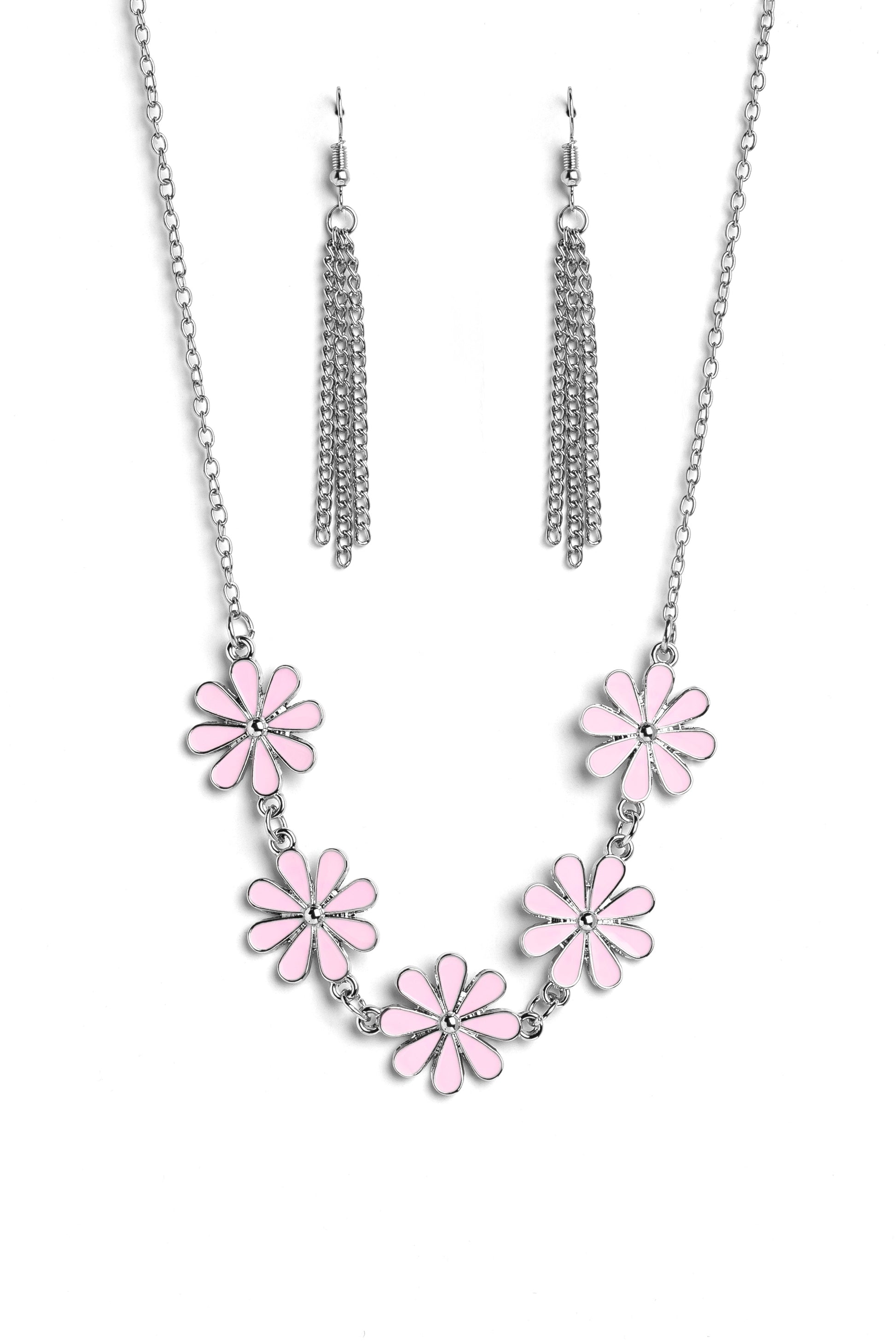 Flora Fantasy - pink - Paparazzi necklace