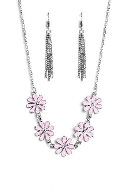 Flora Fantasy - pink - Paparazzi necklace