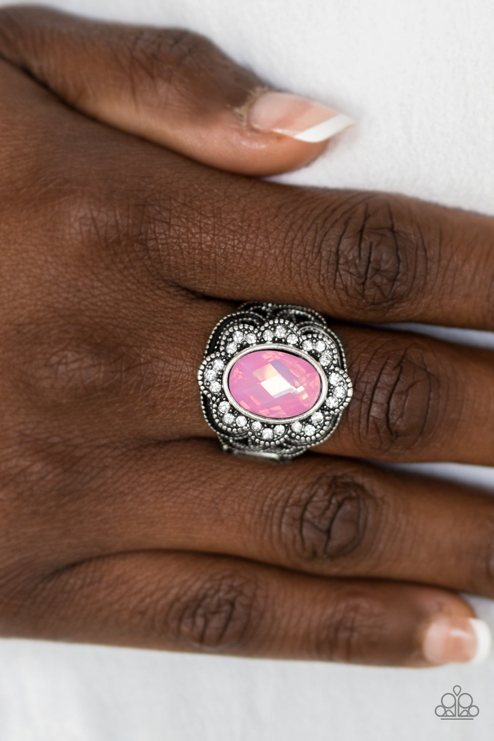 Floral Fairways - pink - Paparazzi ring