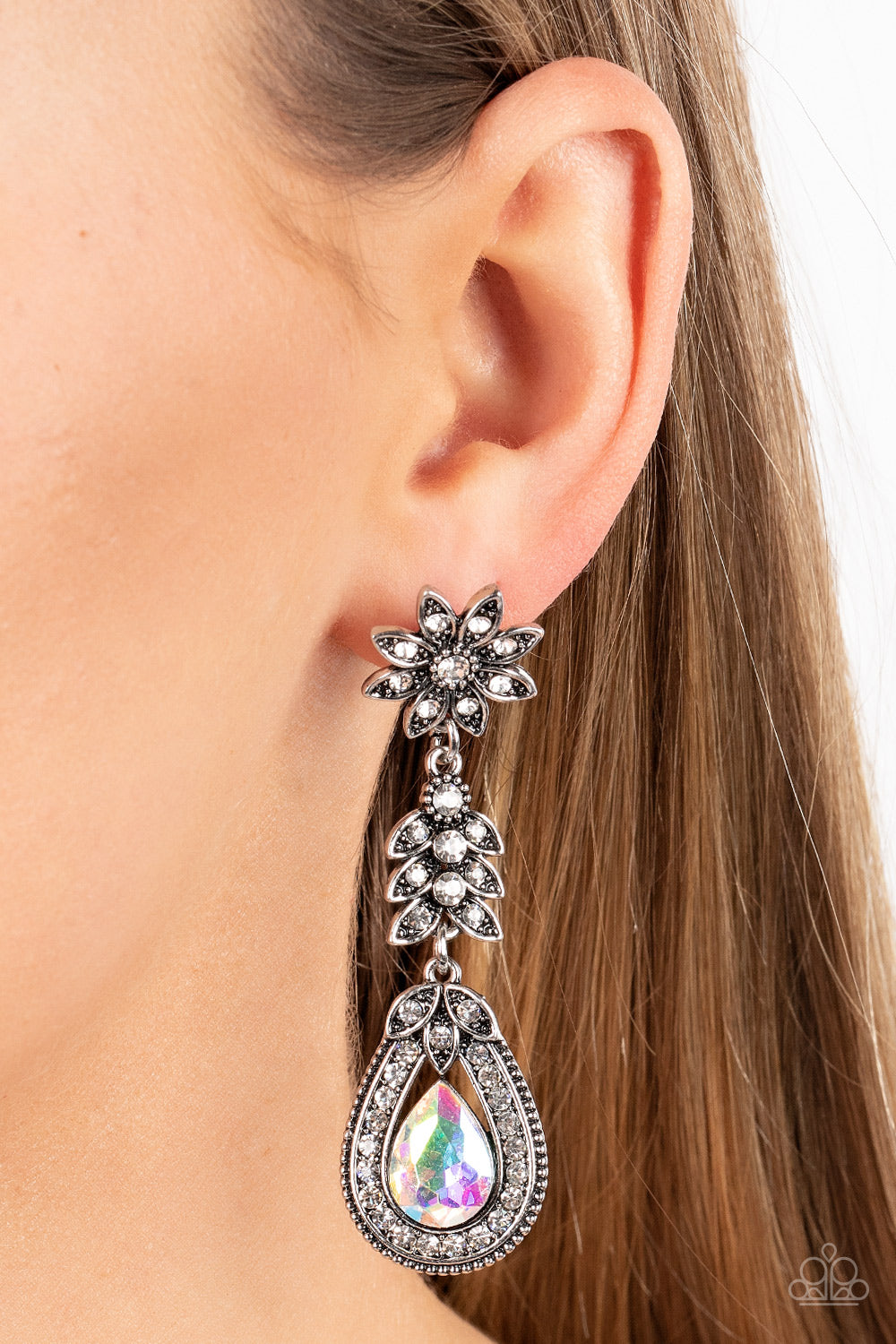 Floral Fantasy - multi - Paparazzi earrings