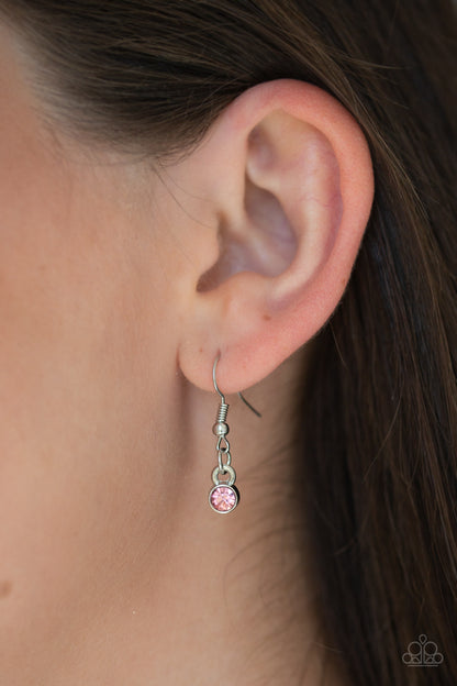 Floral Florescence - pink - Paparazzi necklace