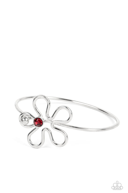 Floral Innovation - red - Paparazzi bracelet