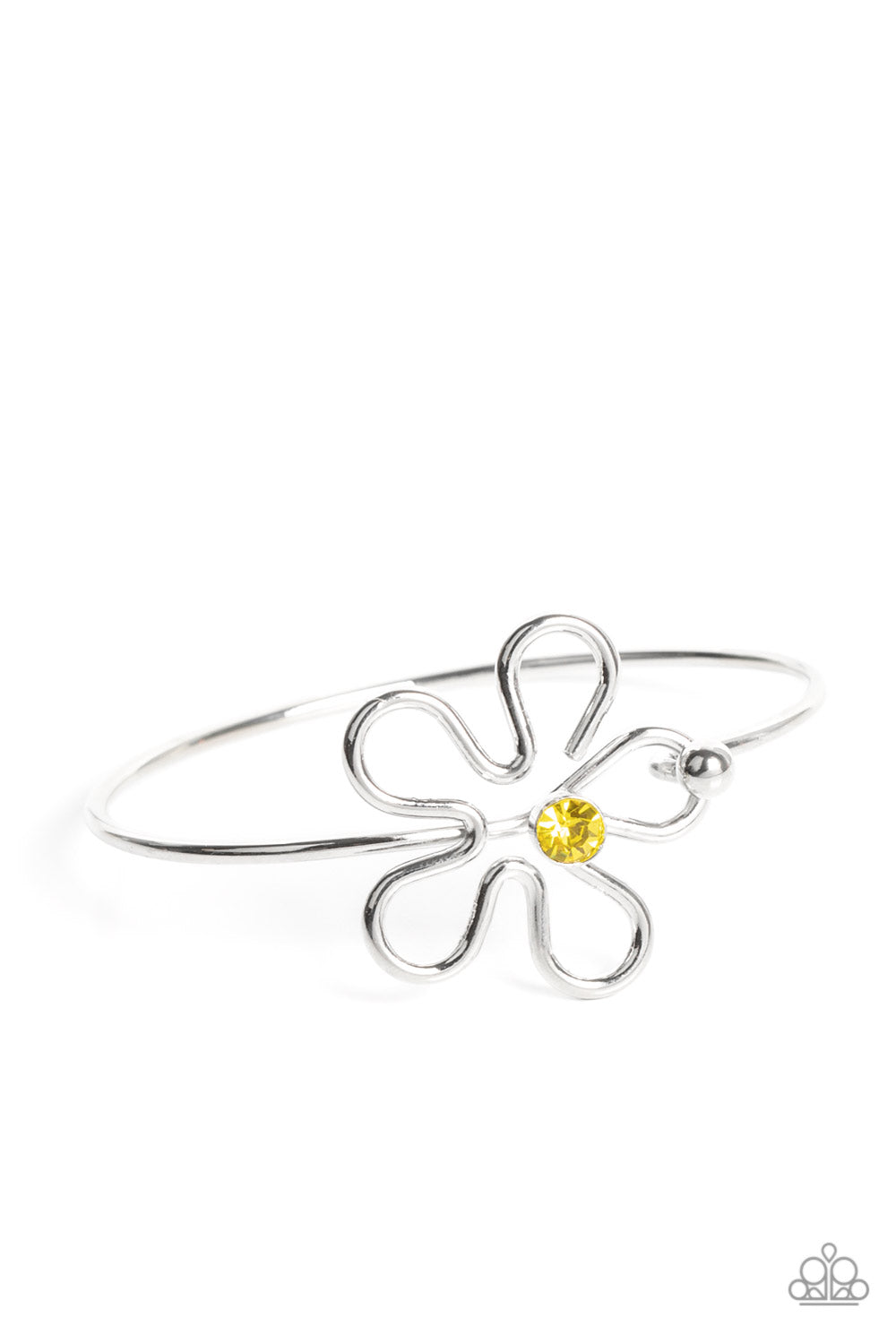 Floral Innovation - yellow - Paparazzi bracelet