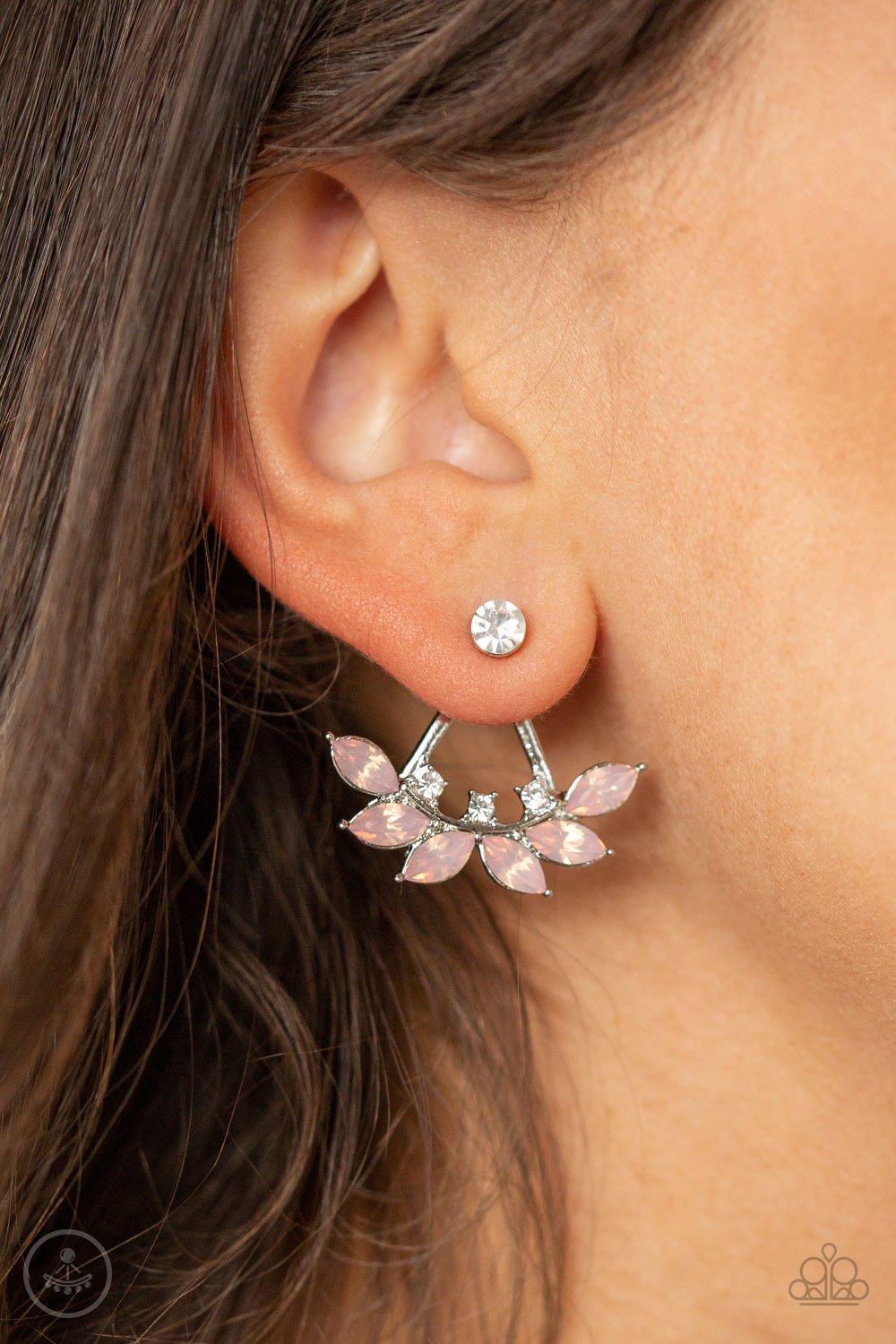Forest Formal-pink-Paparazzi earrings
