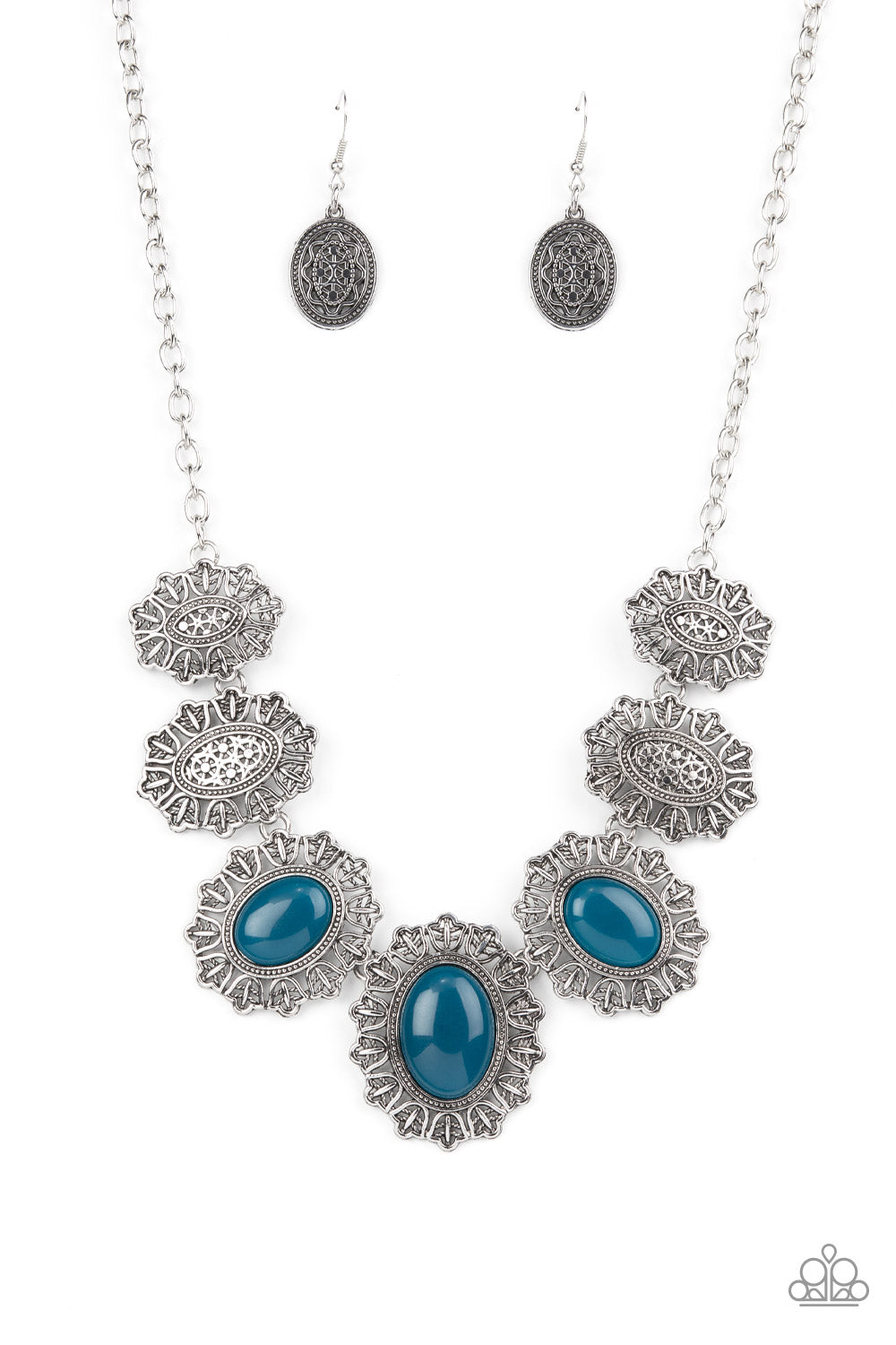 Forever and EVERGLADE - blue - Paparazzi necklace