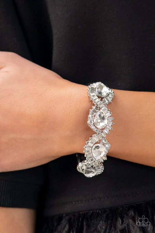 For the Win - White - Paparazzi bracelet