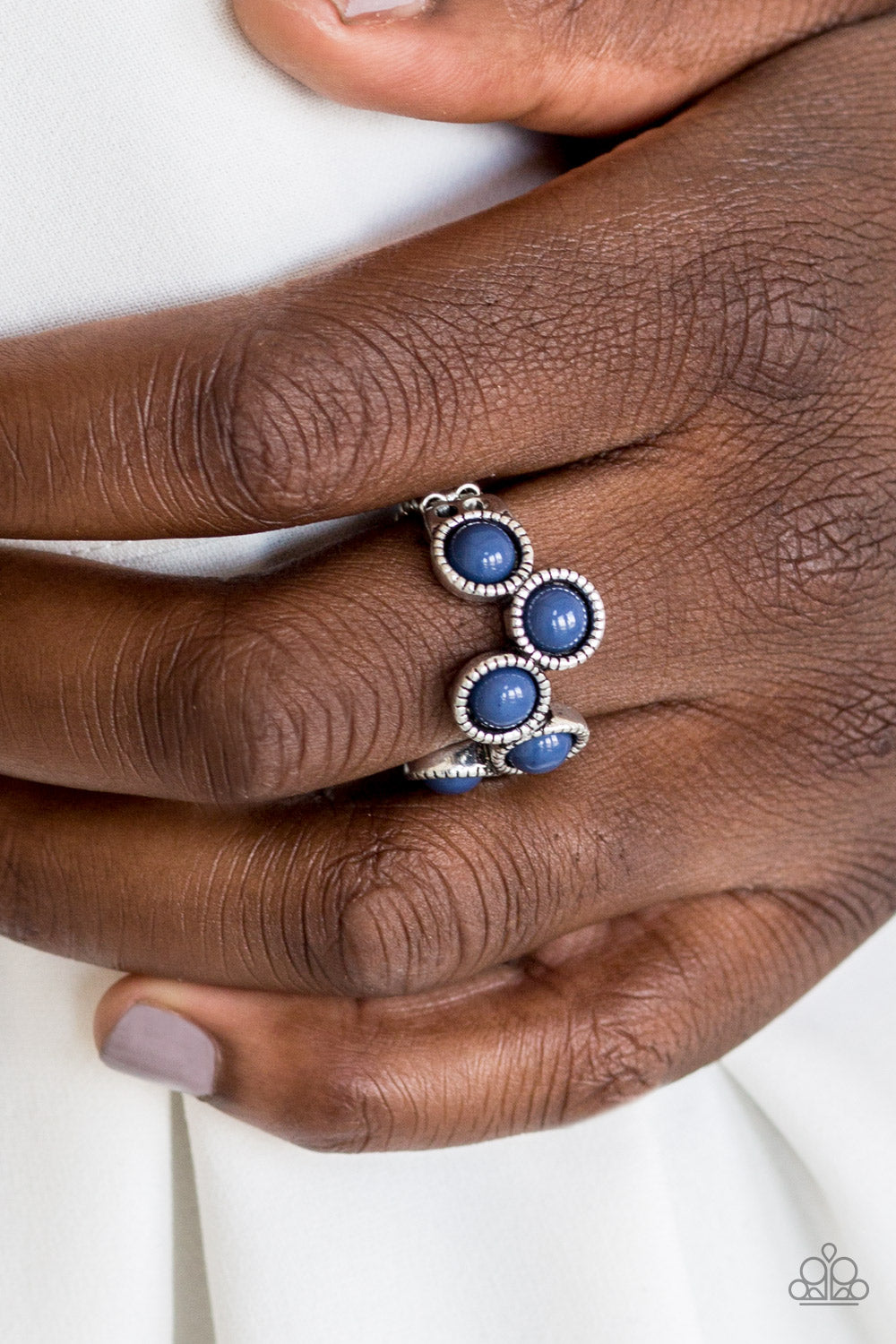 Foxy Fabulous - blue - Paparazzi ring – JewelryBlingThing