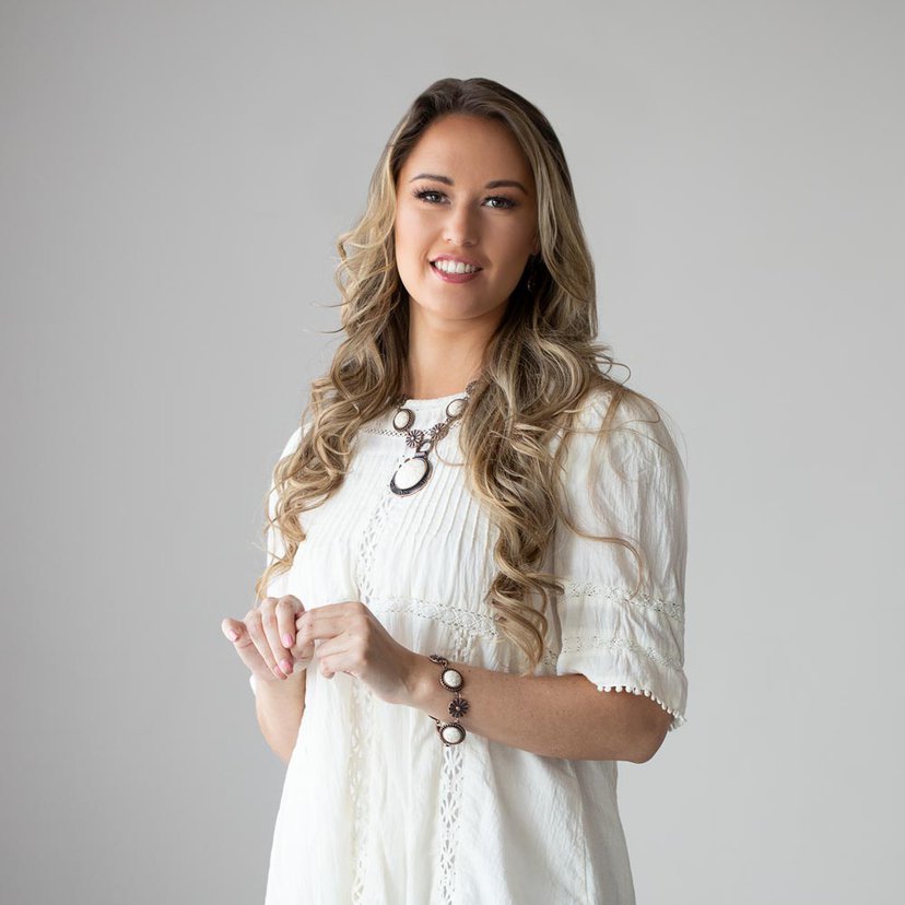 Fredonia Flower Patch - copper - Paparazzi bracelet