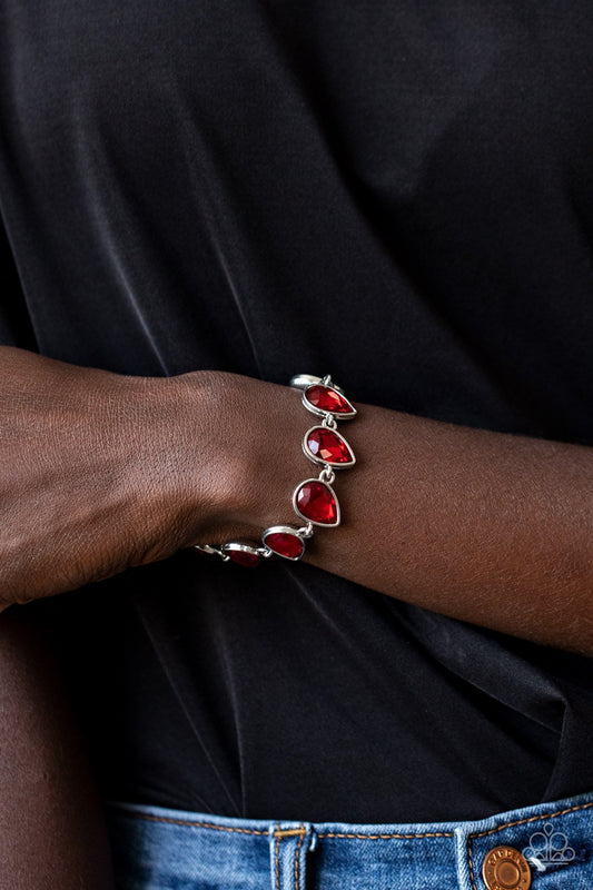 Free Rein-red-Paparazzi bracelet