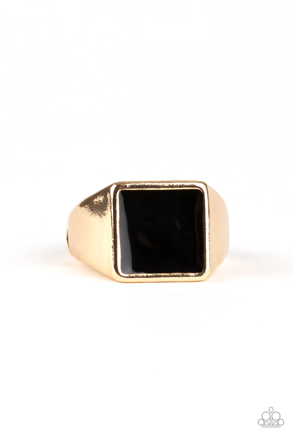 Fresh Start - gold - Paparazzi MENS ring