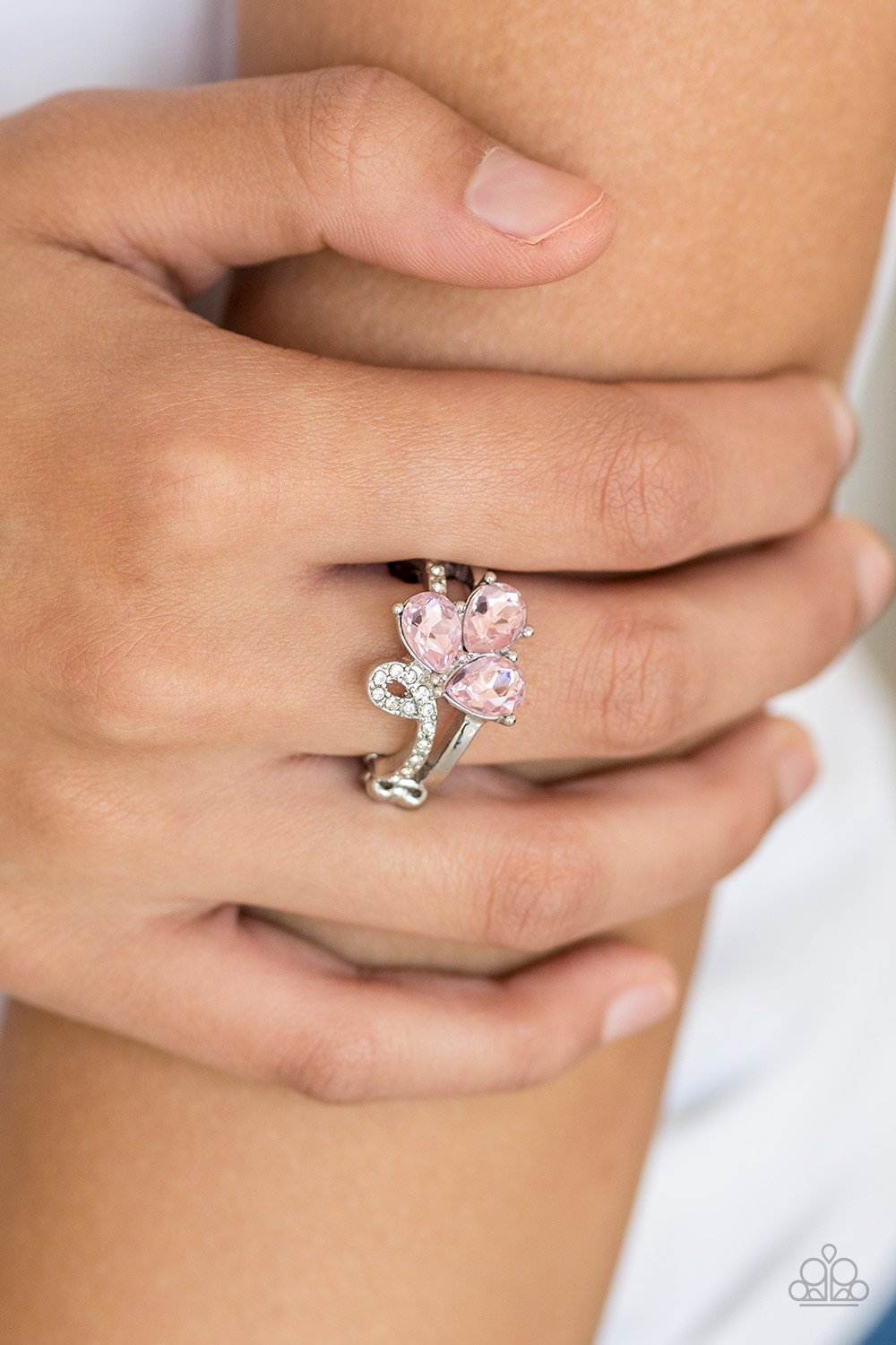 Friends in High End Places - pink - Paparazzi ring