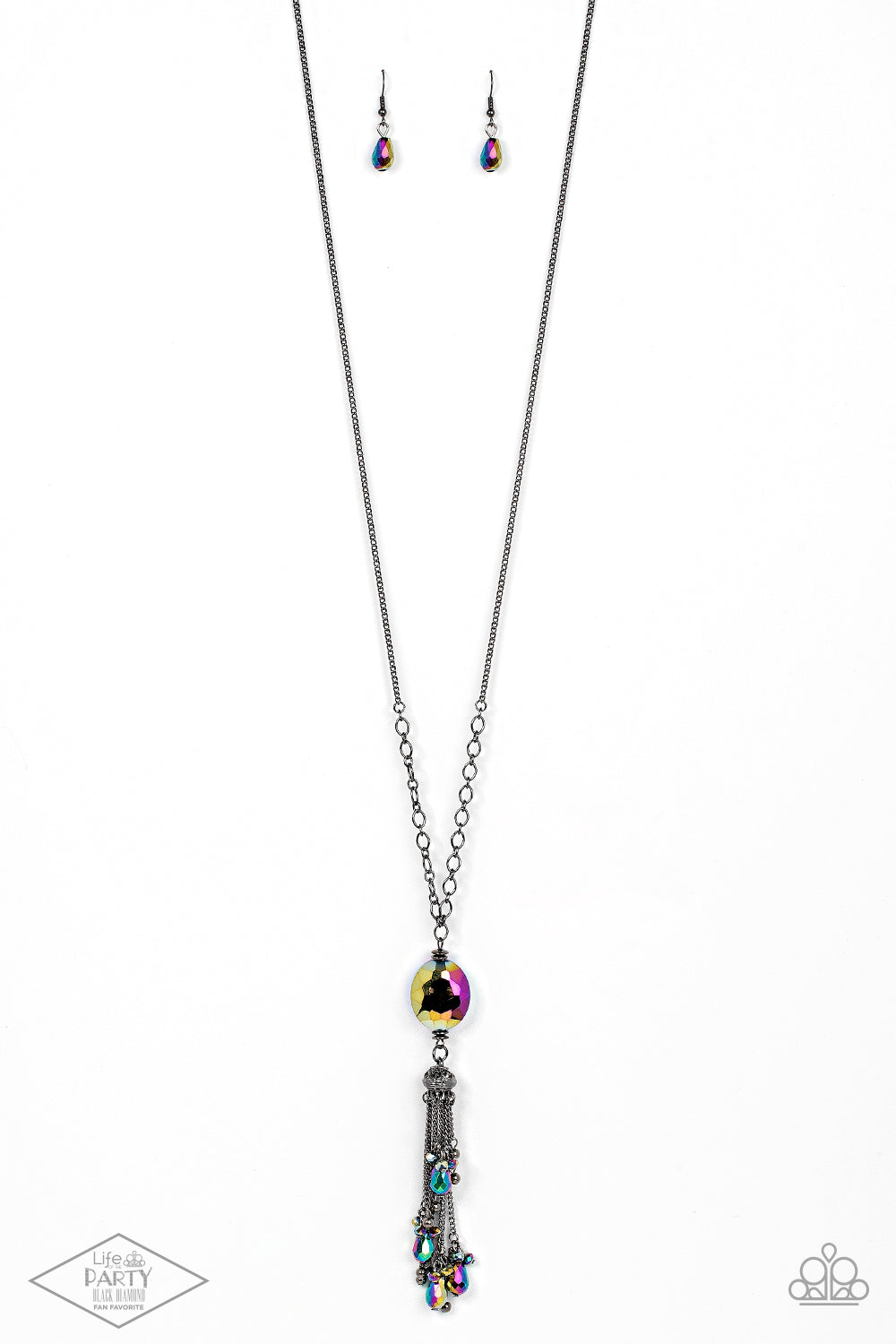 Fringe Flavor - multi - Paparazzi necklace