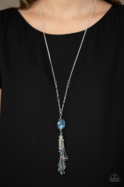 Fringe Flavor-blue-Paparazzi necklace