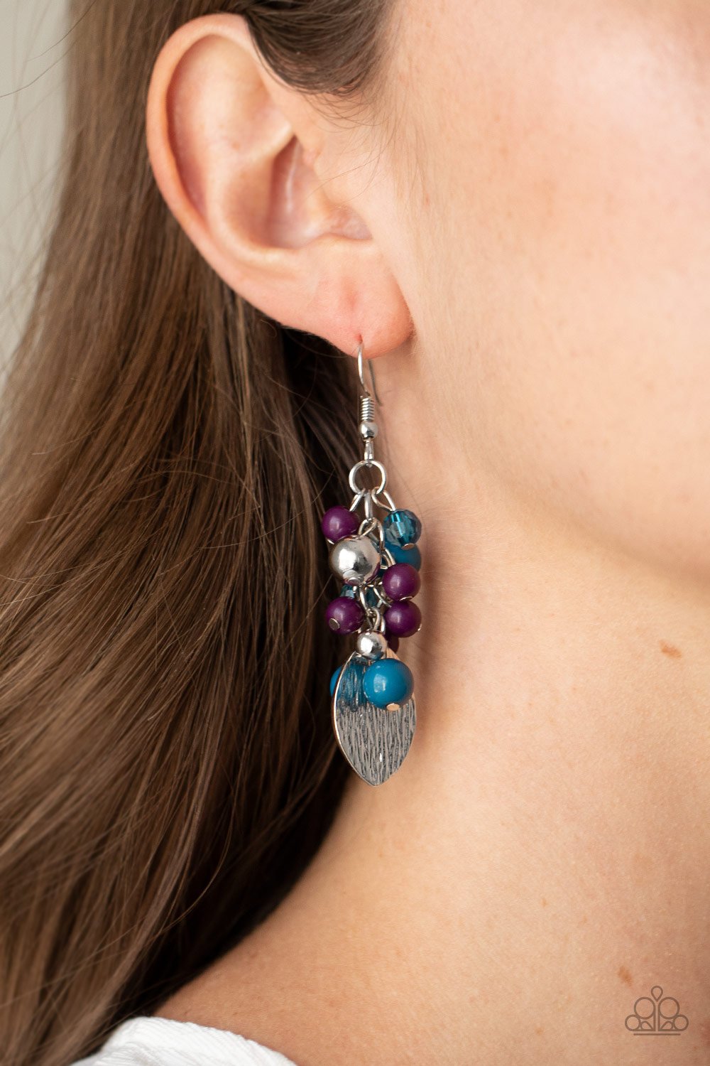 Fruity Finesse-multi-Paparazzi earrings