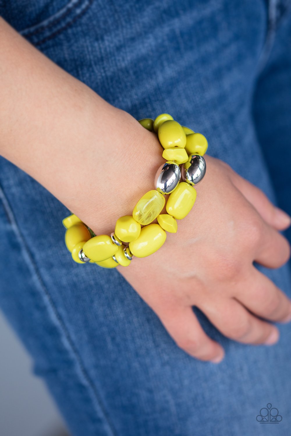 Fruity Flavor-yellow-Paparazzi bracelet