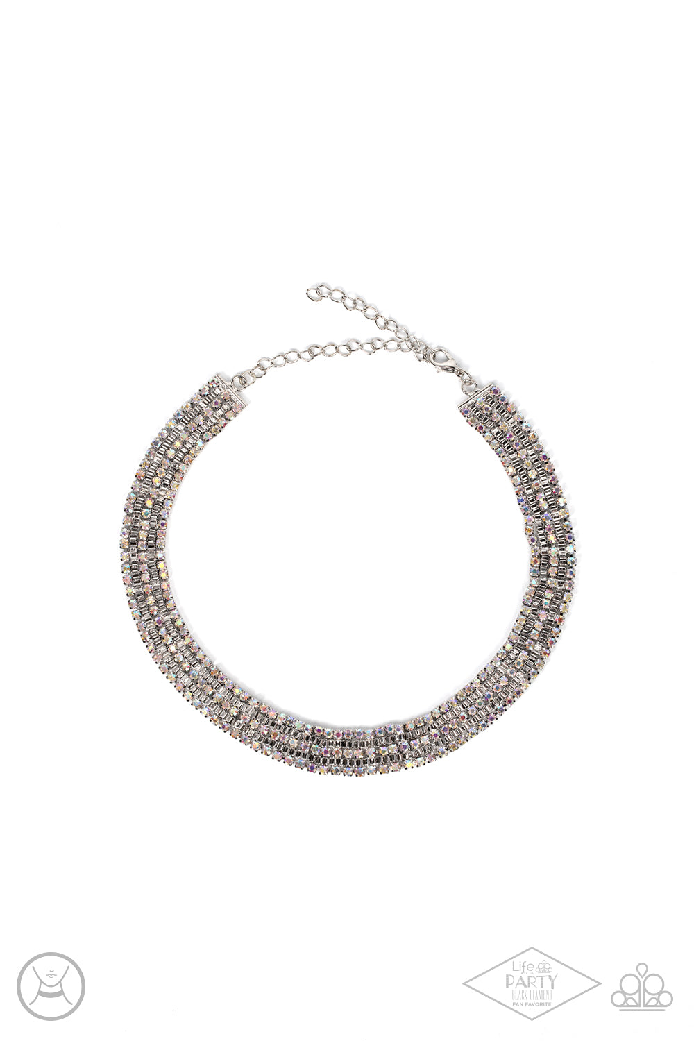 Full REIGN - multi - Paparazzi necklace