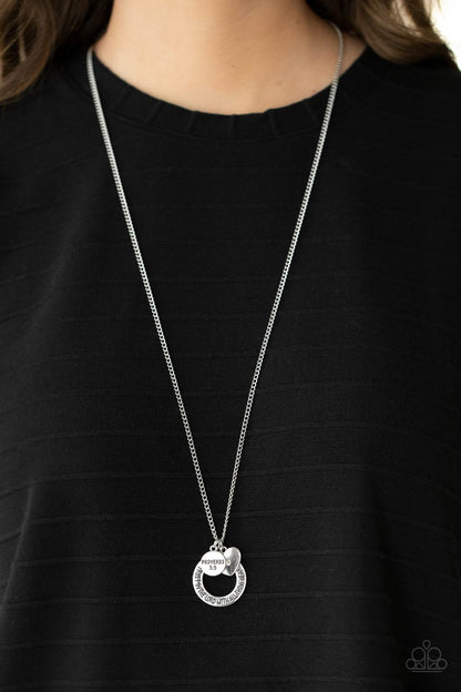 Full of Faith - multi - Paparazzi necklace