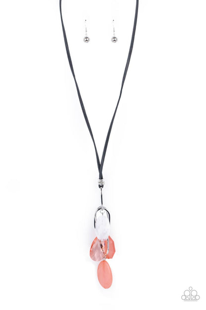 Fundamentally Flirtatious - orange - Paparazzi necklace